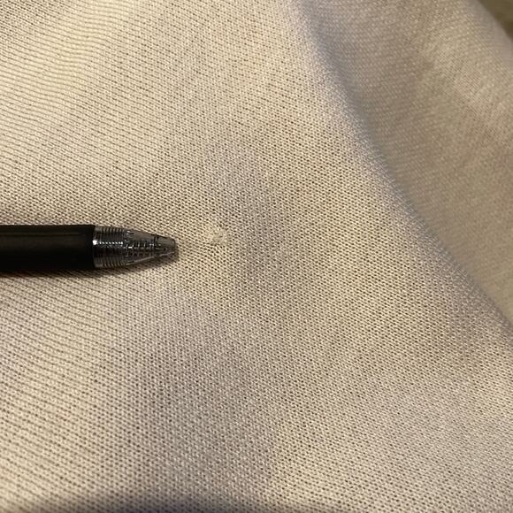 Boss Hugo Boss Reversible Poncho in Wool With Striped Border - Picture 12 of 12